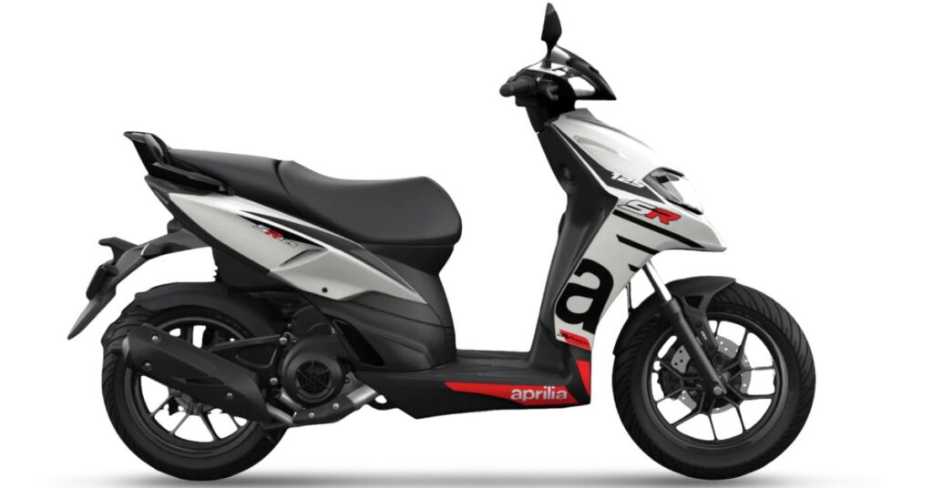 aprilia sr 160 white